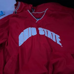 Ohio state rain jacket/ windbreaker